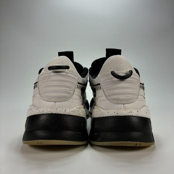 Puma RS-X Final Round Lace Up White Black Running Shoes 389823-01 Youth Size 6.5 - Picture 5 of 11